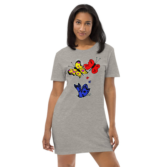 BUTTERFLY T-SHIRT DRESS