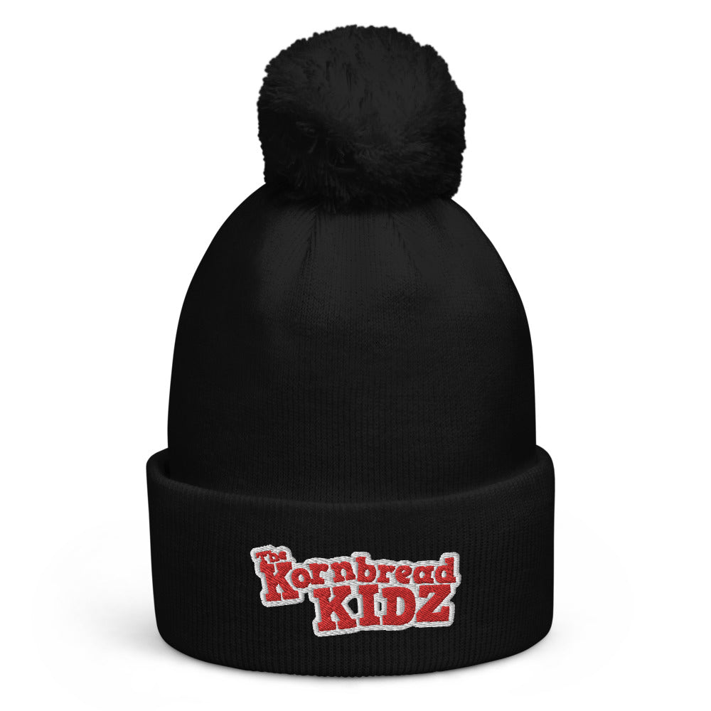 Pom pom beanie